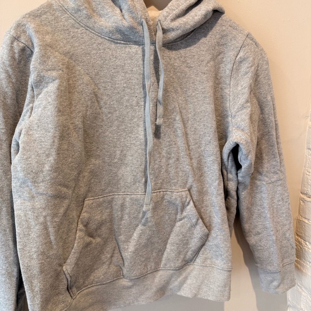Hyfve Basic Gray Pullover Hooded Sweatshirt - image 2
